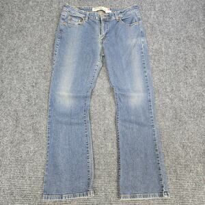Vintage Levi's 518 Superlow Boot Cut Juniors Jeans 11S 32x30 Y2K
